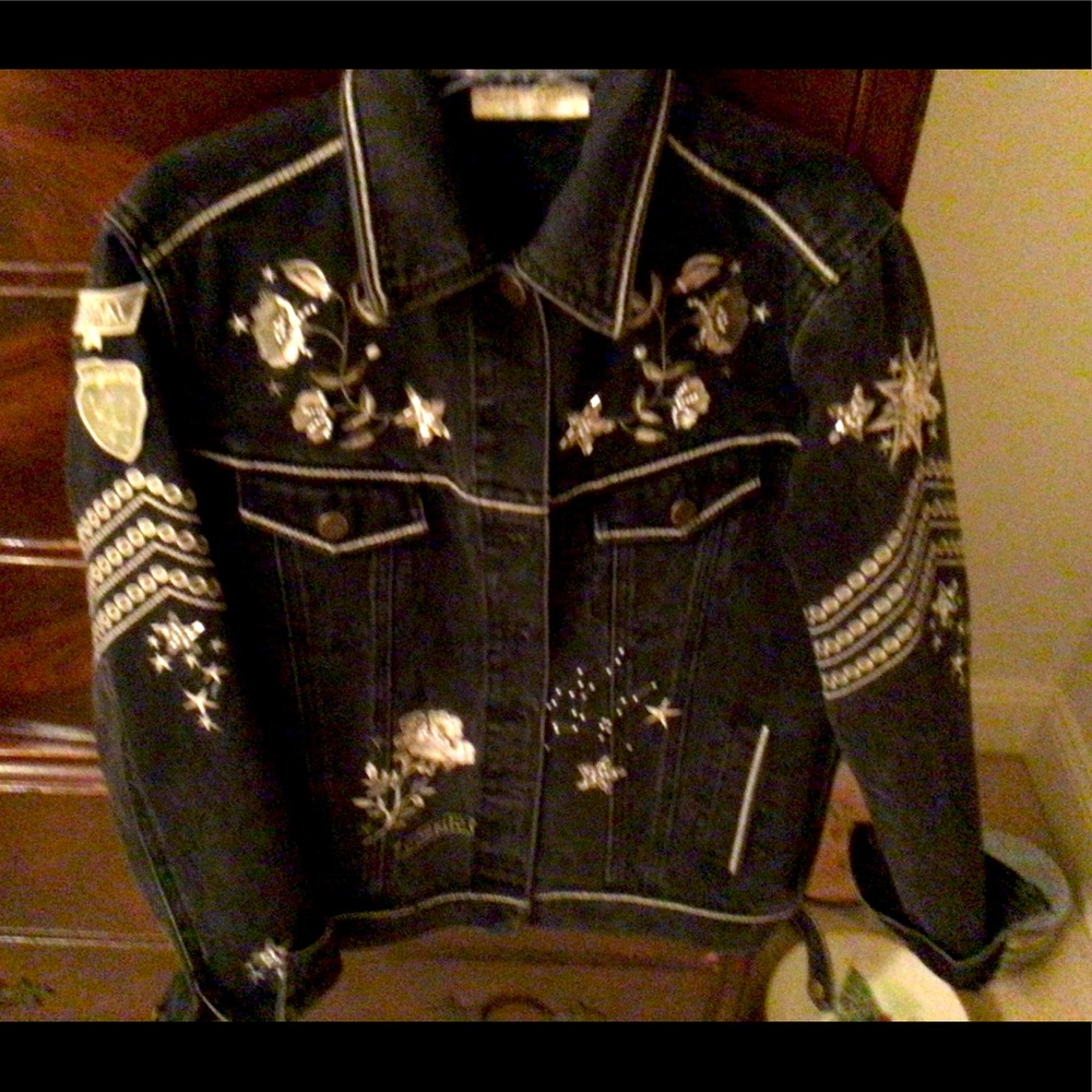 Spell and the gypsy celestial jean jacket